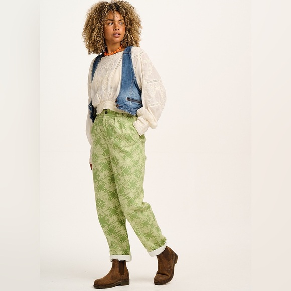 NWT Lucy & Yak Addison Jeans Organic Twill Eldorado Size W28R - Picture 2 of 16